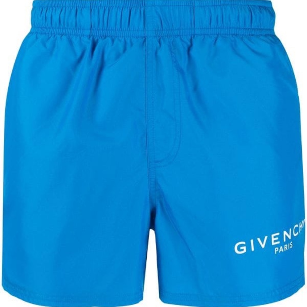 Givenchy Flat Classic Swim Short Blue